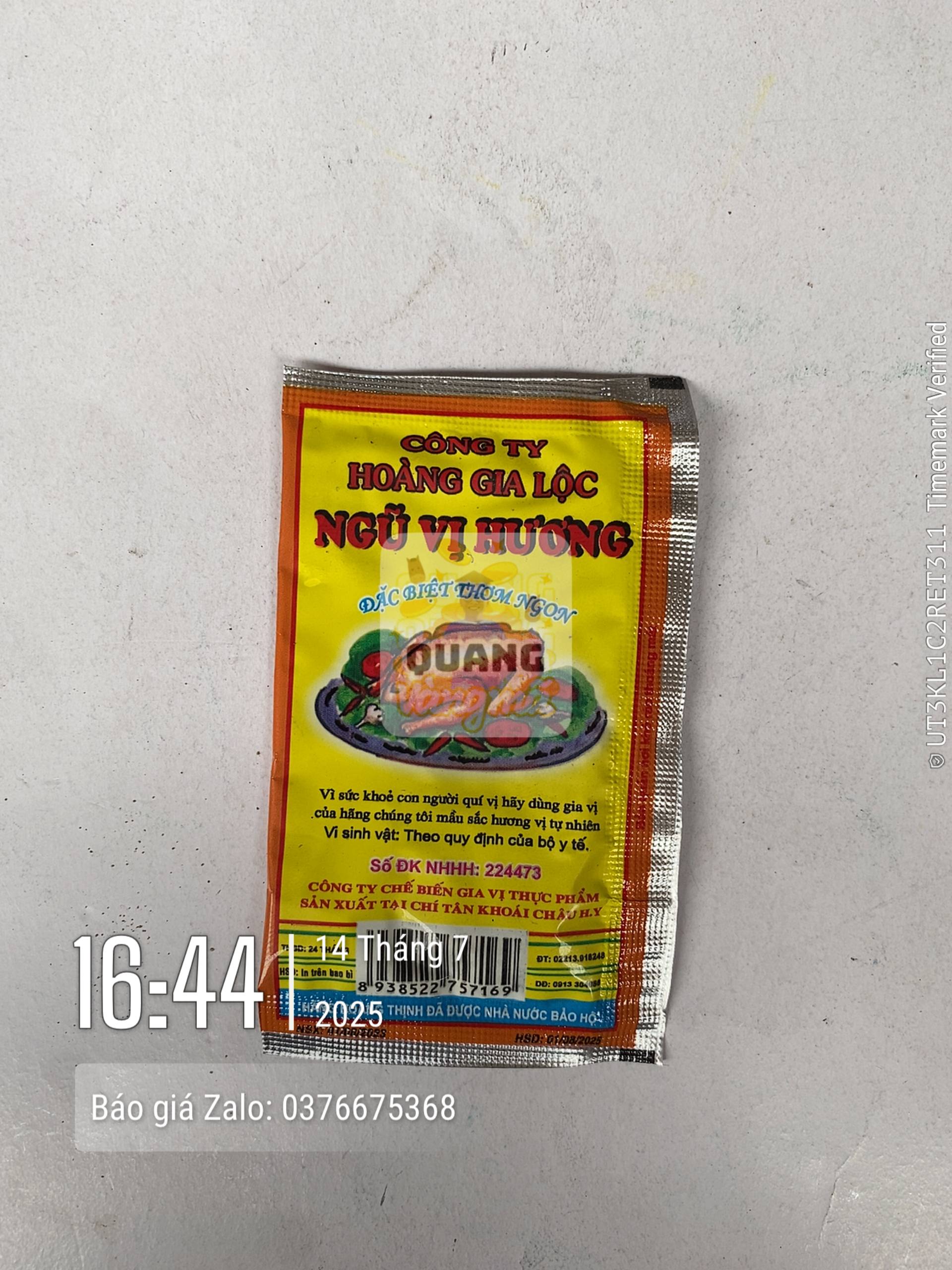 Bột ngũ vị hương